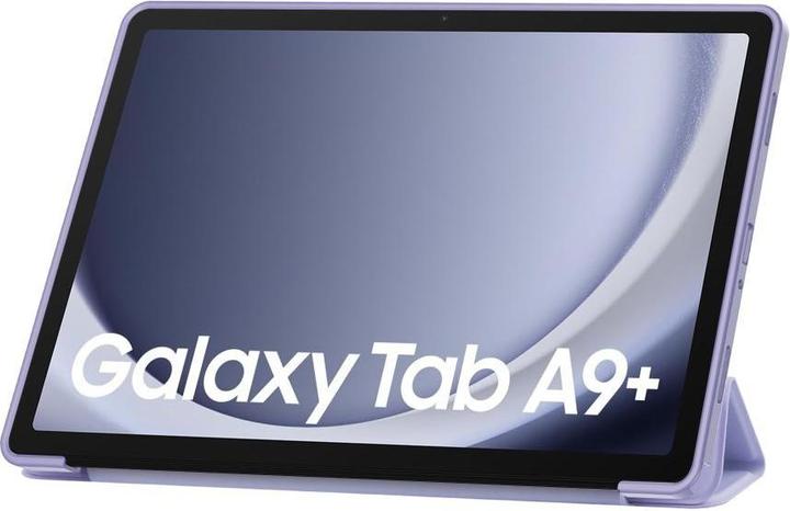 Actual product image Tech-Protect Tahvelarvutikaaned Galaxy Tab A9+ 11" SmartCase, lilla (Samsung Galaxy Tab A9+)