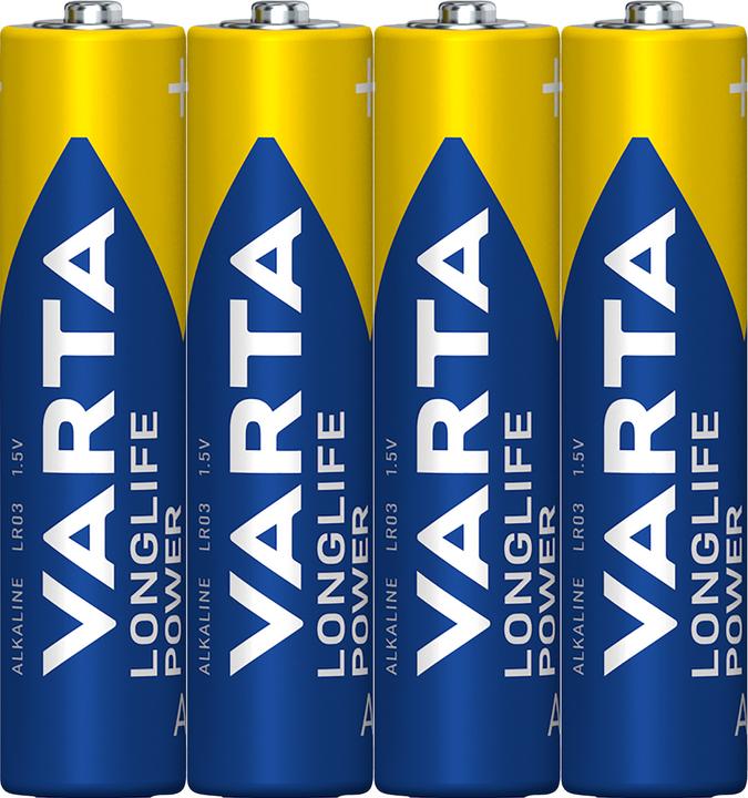 Productafbeelding Varta Vermogen met lange levensduur (4 Pcs., AAA, 1270 mAh)