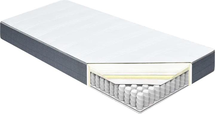 Actual product image vidaXL Boxspringbettmatratze (Spring core, 90 x 200 cm)