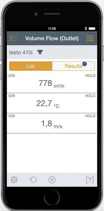 Produktbild Testo Anemometer 410i