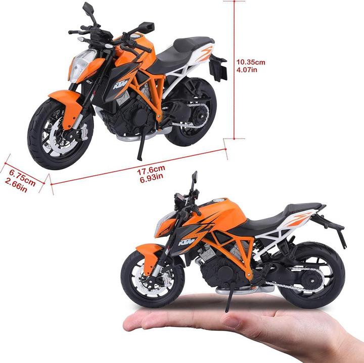 Actual product image Maisto KTM 1290 Super Duke R