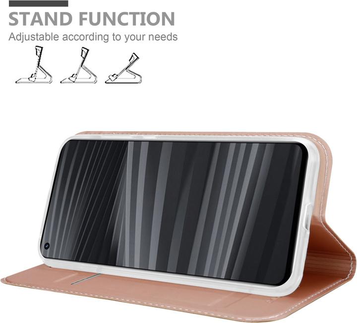 Actual product image Cadorabo Classy Book Case for Realme GT 2 / GT Neo 2 (Realme GT 2, Realme GT Neo 2)