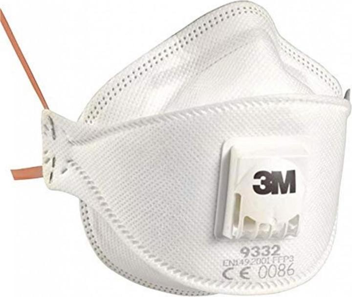 Image du produit 3M Masque de protection respiratoire Aura 9332+C2 (FFP3, 2x)