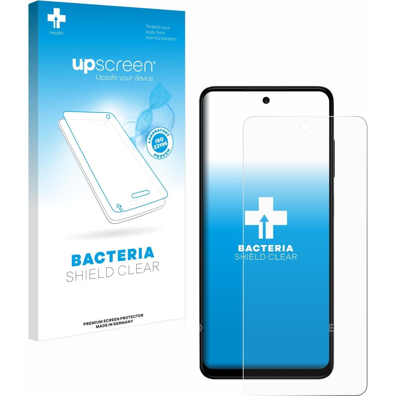 upscreen Antibakterieller Displayschutz, Smartwatch Schutzfolie, Transparent