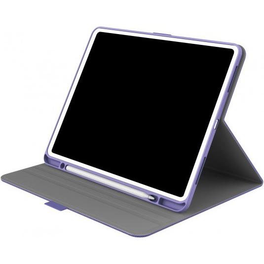 Thumbnail - Cygnett TekView Slim Case without pencil holder for iPad Pro 12,9" (2018) - Lilac/Purple (iPad Pro), Tablet Hülle, Viole...