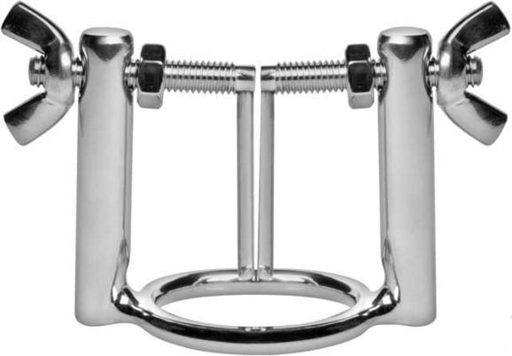 Actual product image Metal Hard Glans Ring And Urethra Dilater (9 cm)