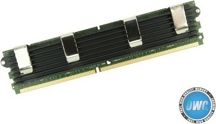 Produktbild OWC 4.0GB Apple Qualified PC6400 DDR2 ECC 800MHz 240 Pin FB-DIMM Module for Mac Pro *REQUIRES PAIRS* (16 x 4GB, 800 MHz, DDR2-RAM, FB-DIMM)
