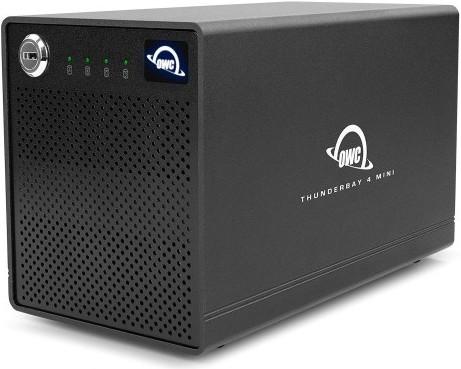 Immagine prodotto OWC Soluzione di archiviazione esterna Thunderbolt 3 da 16,0 TB ThunderBay 4 mini RAID 4 a quattro (16 TB)
