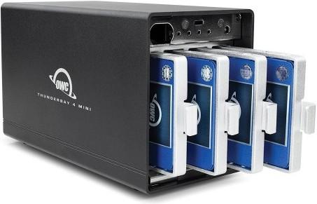 Immagine prodotto OWC Soluzione di archiviazione esterna Thunderbolt 3 da 16,0 TB ThunderBay 4 mini RAID 4 a quattro (16 TB)