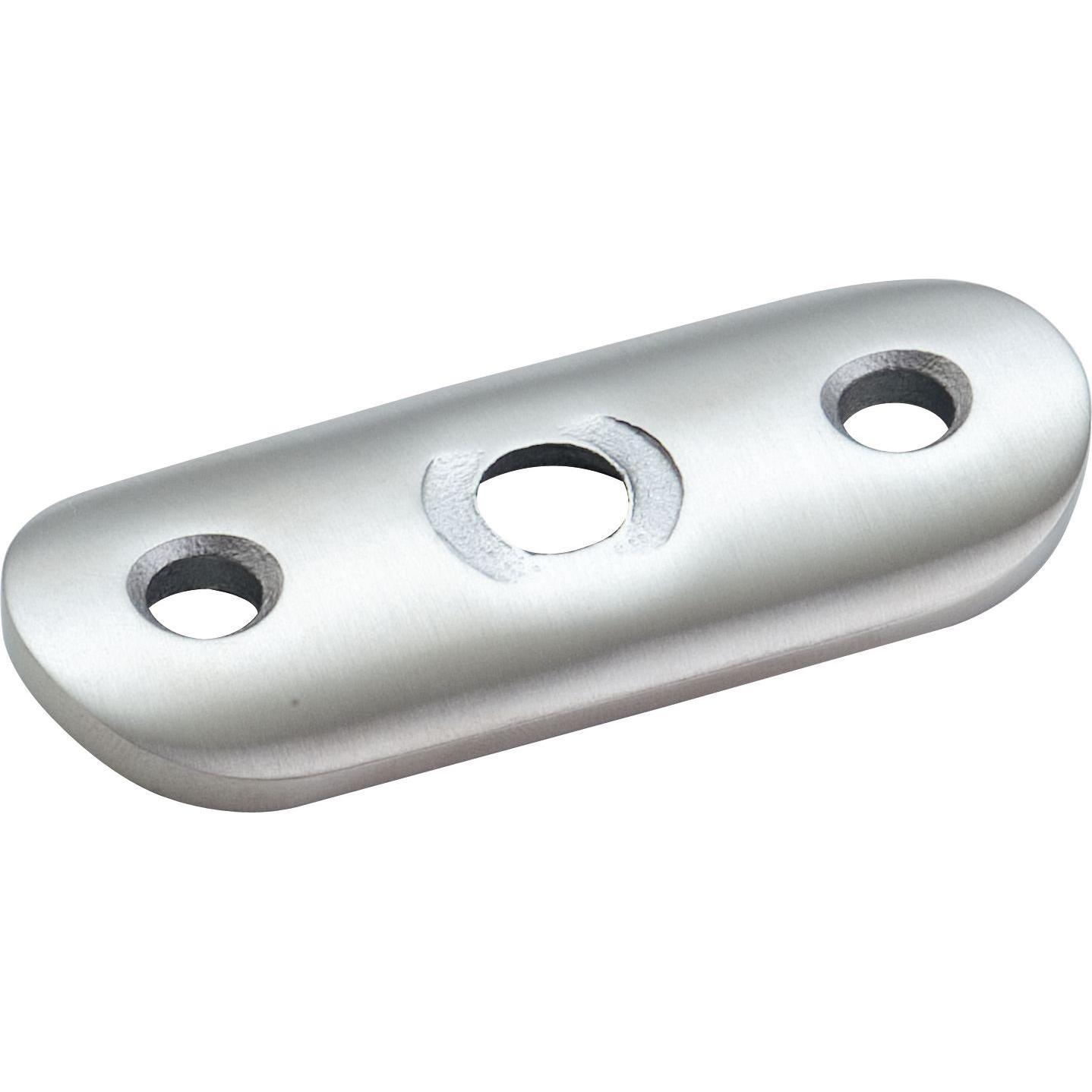 Thumbnail - Croso, Möbelausstattung, Handlaufträger-Platte für Rohr ø 42,4 mm, Edelstahl geschliffen V2A (1 Stk.)