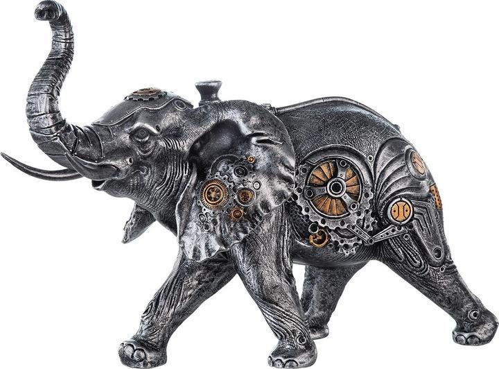 Produktbild Gilde Poly Skulp."Steampunk Elephant"