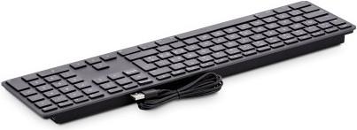 Produktbild LMP USB Keyboard 110 keys wired USB keyboard with 2x USB and aluminum upper cover - German (DE, Kabelgebunden)