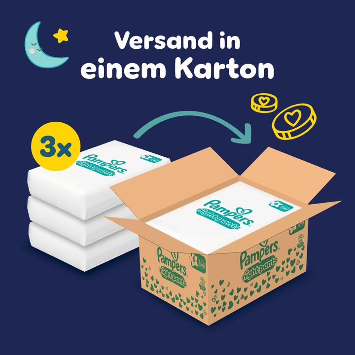 Productafbeelding Pampers Baby-Dry Nachtbroekje (Gr. 6, Maandelijks pakket, 138 Stuk)