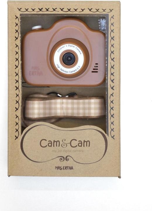 Mrs. Ertha Cam Cam My First Digital Camera Rusted Soft Squares