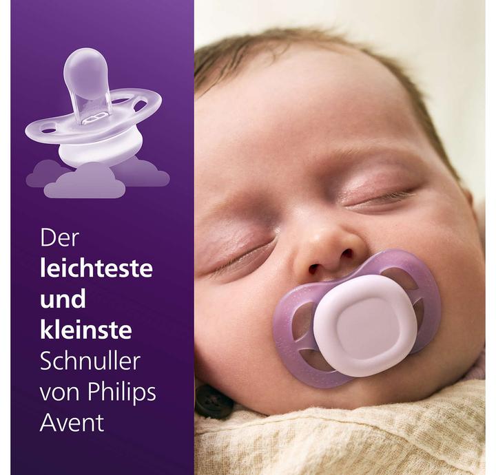 Actual product image Philips Avent Pacifier SCF075/11 ultra start (2x, 0 - 6 Months)