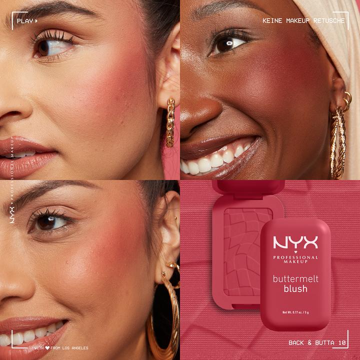 Actual product image NYX Professional Make-Up Nyx Powder Blush (Back And Butta)