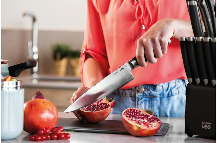 Actual product image BergHoff Kitchen knife Leo Graphite 20 cm, Black (20 cm)