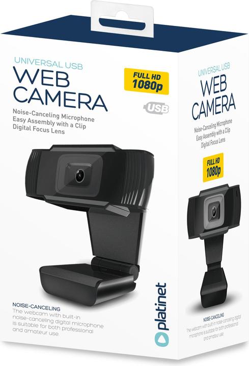 Produktbild Platinet PCWC1080 webcam (2 Mpx)
