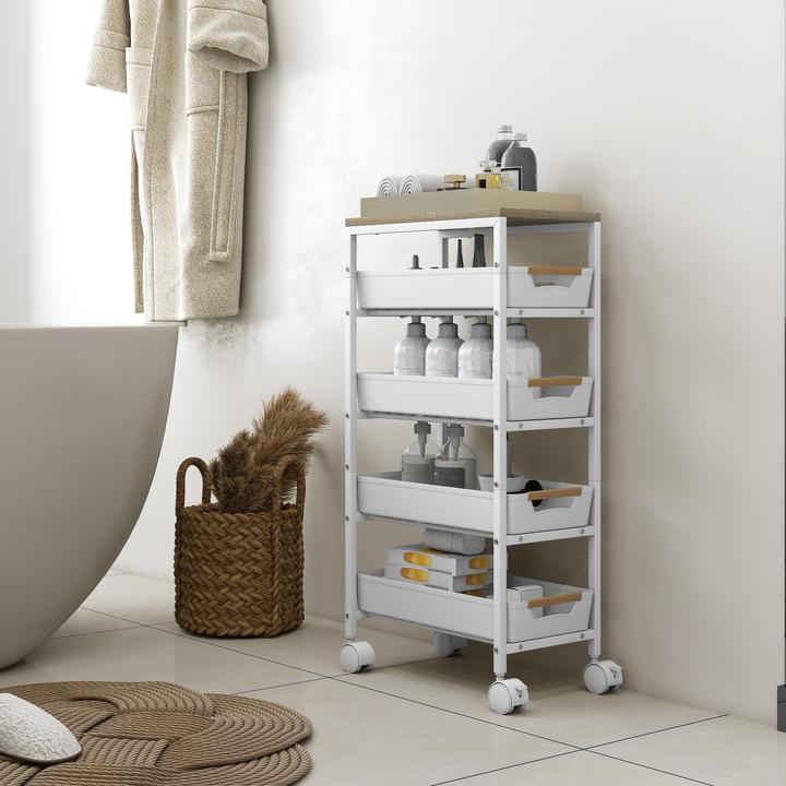 Actual product image Homcom Kitchen trolley