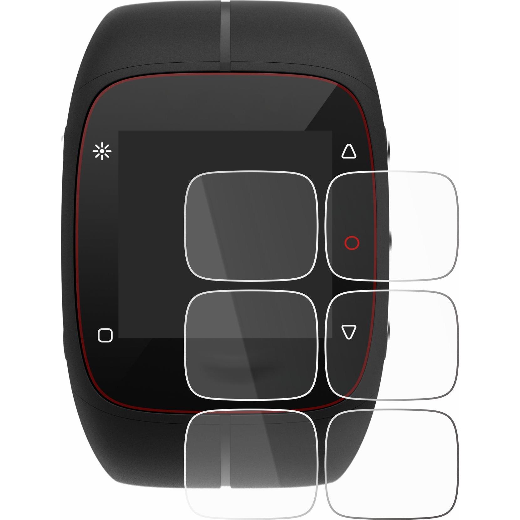 Thumbnail - Savvies Panzerglas Hartglas Displayschutz, Smartwatch Schutzfolie, Transparent