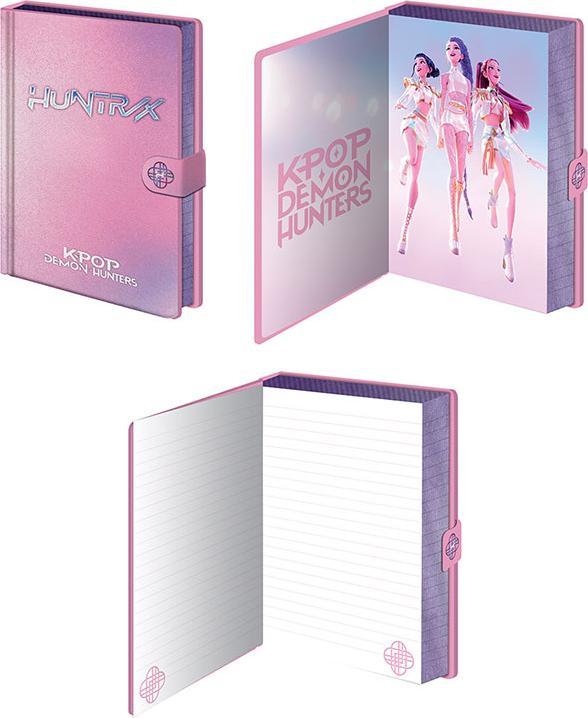Immagine prodotto Pyramid KPop Demon Hunters - Huntrix Logo (A5, Righe, Copertina rigida)