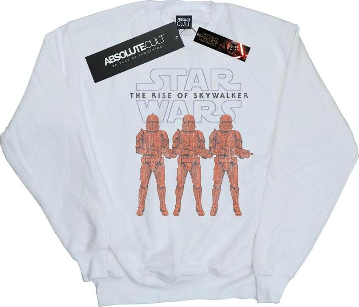 Star Wars The Rise Of Skywalker Stormtrooper Colour Line Up Sweatshirt (XXL)