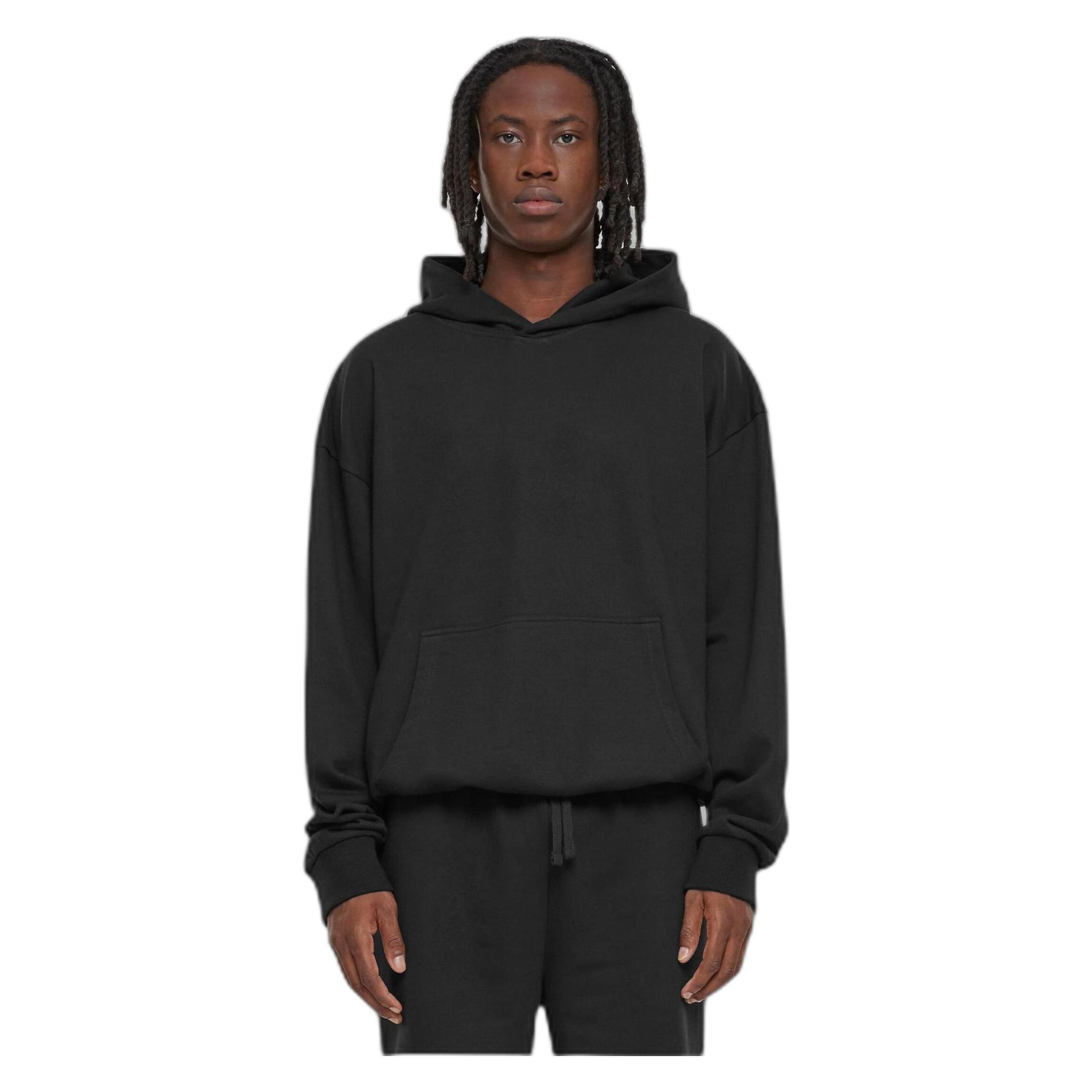 Urban Classics, Herren, Pullover, Light Terry Hoody - 166787, Schwarz, (L)