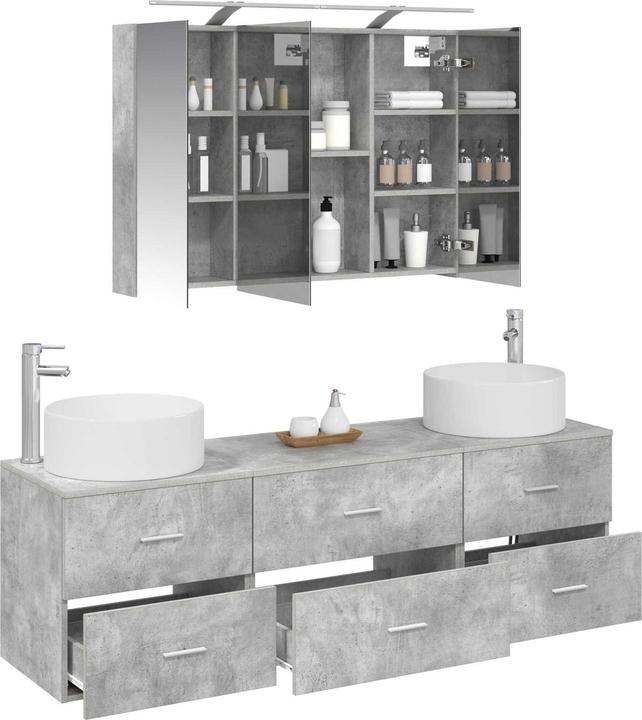 Produktbild vidaXL Badezimmermöbel-Set