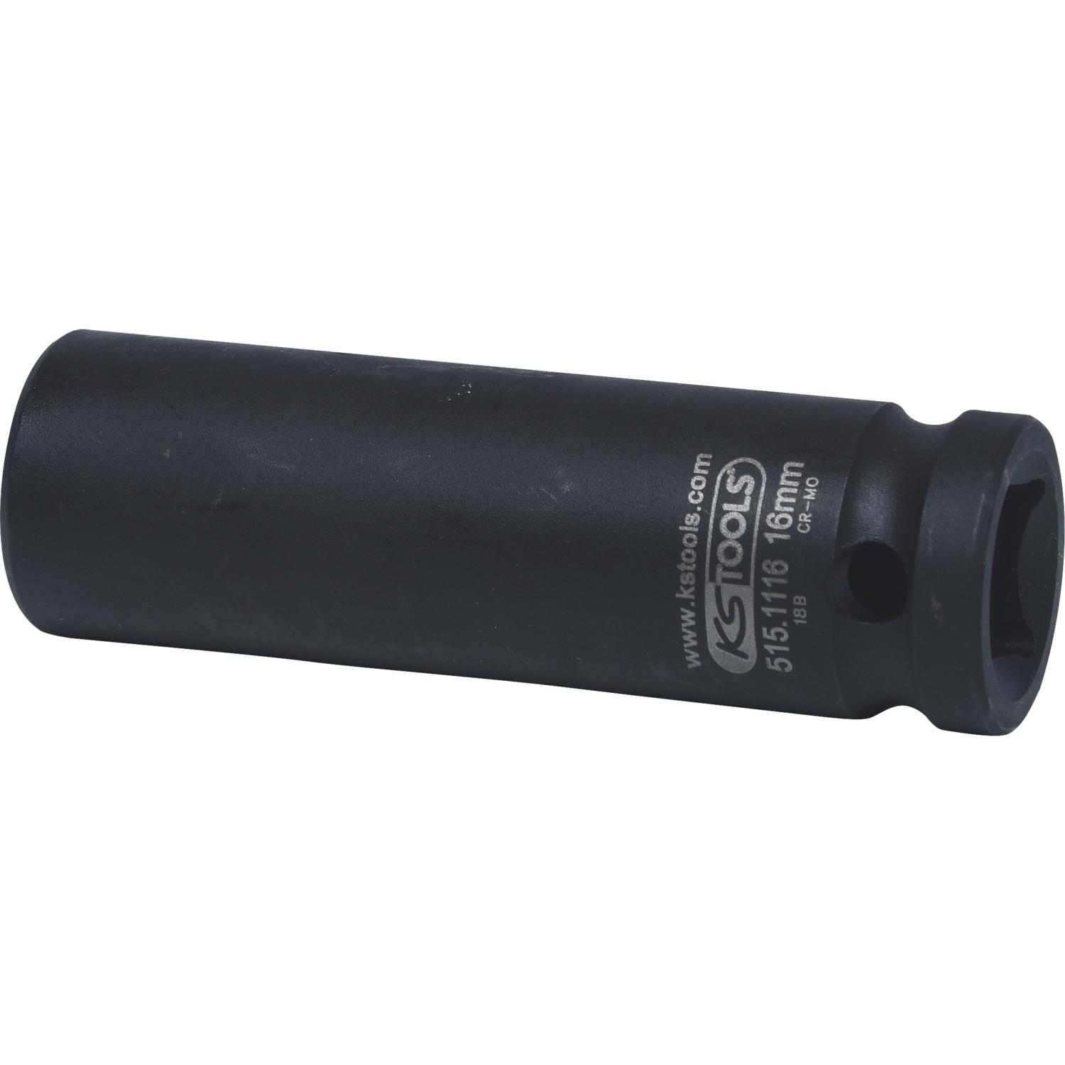 Thumbnail - KS Tools, Steckschlüssel + Stecknuss, 1/2" Kraft-Stecknuss lang (16 mm)