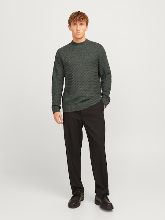 Produktbild Jack & Jones Einfarbig Strickpullover mit Rundhals Strickpullover mit Rundhals (XS)