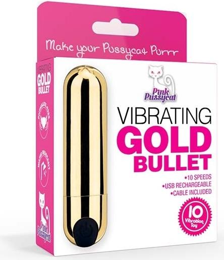Productafbeelding Pink Pussycat Vibrerende Gouden Kogel