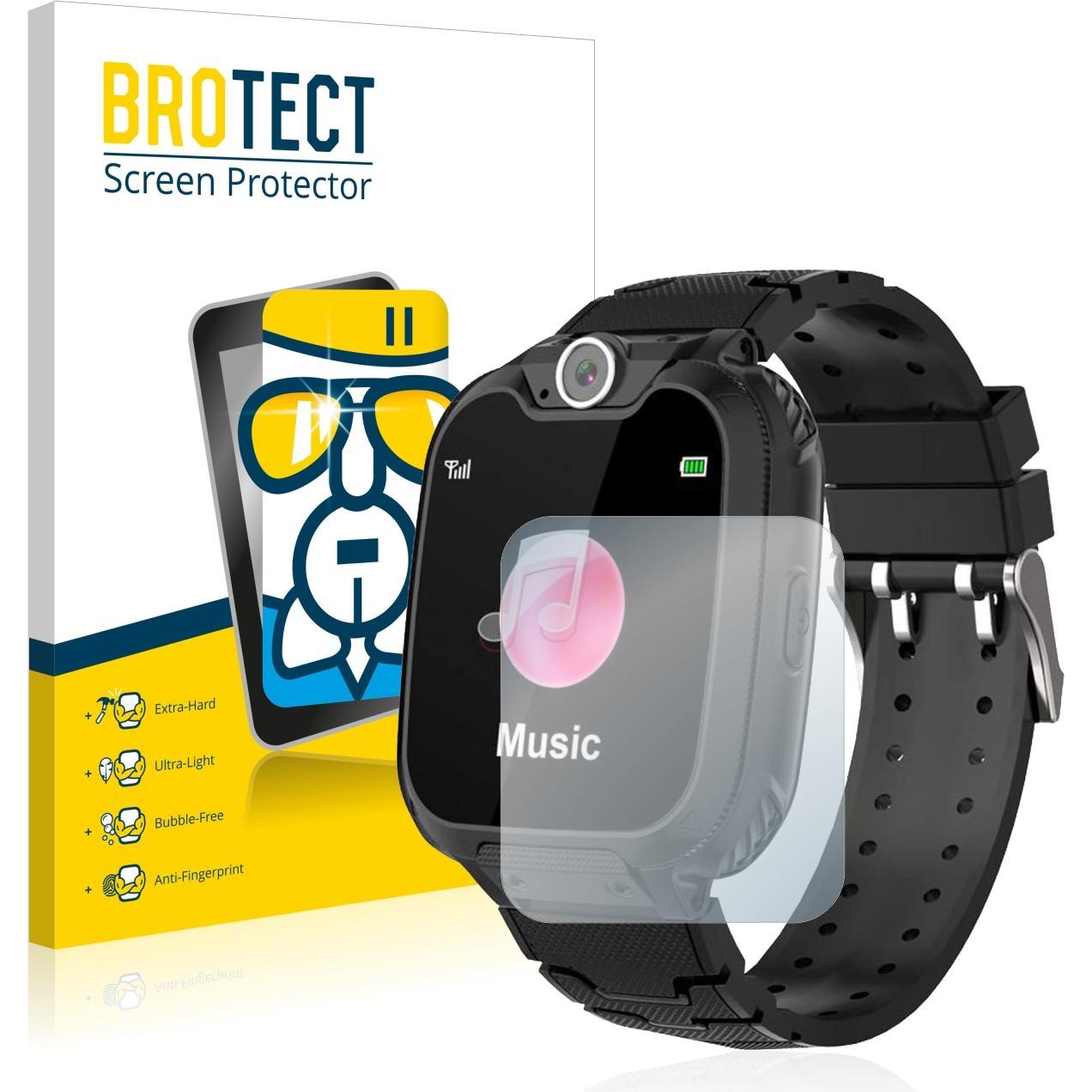 Thumbnail - BROTECT AirGlass Panzerglasfolie, Smartwatch Schutzfolie, Transparent