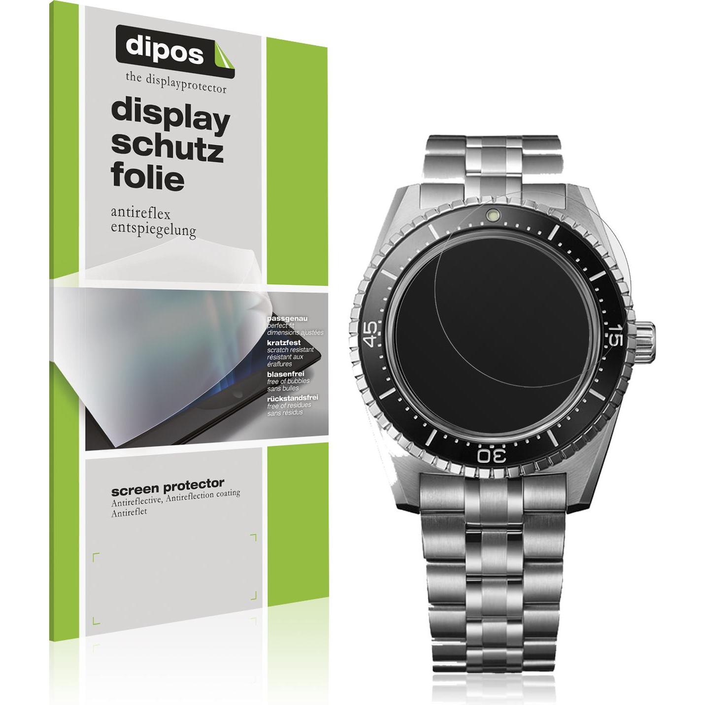 Dipos Schutzfolie Matt für Seiko Prospex Ladies Marine Sports, Smartwatch Schutzfolie, Transparent