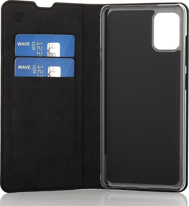 Immagine prodotto Wave Custodia per libri -suojakotelo, Samsung Galaxy A51, musta (Samsung Galaxy A51)