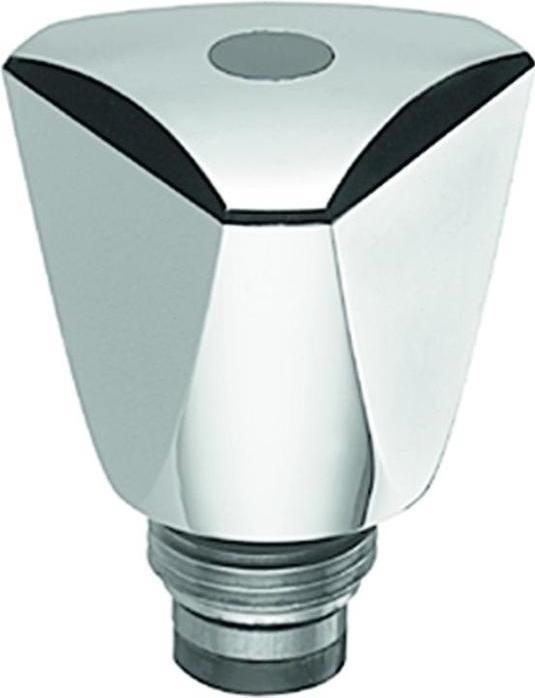 Schell Oberteil m Dreikanthaubengr chr m Rückflussv. 3/8