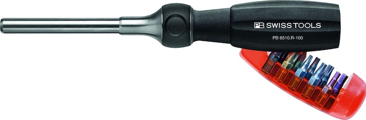 Image du produit PB Swiss Tools Insider 3 (SL 3 / SL 4 / PH 2 / PZ 2 / TX 10 / TX 15 / TX 20 / TX 25 / HEX 3 / HEX 4)