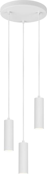 Trio 367730331 Soka GU10 Pendelleuchte 3-fach ⌀28cm Weiss Matt (GU10)