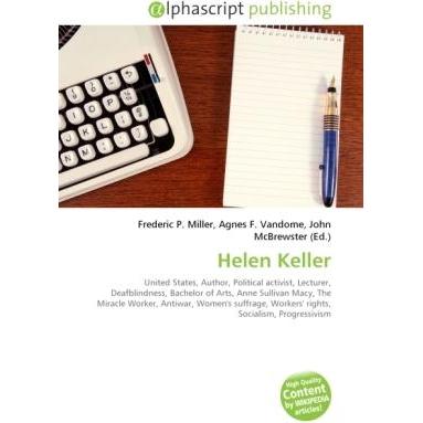 Helen Keller, Fachbücher