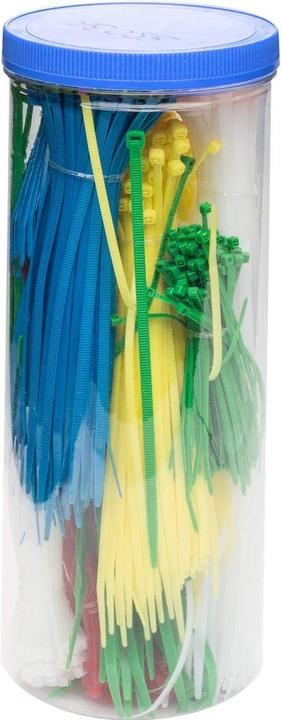 Produktbild SW-Stahl Kabelbinder Sortiment (1200Stk) (Kunststoffkabelbinder, 100 mm, 1 Stk.)