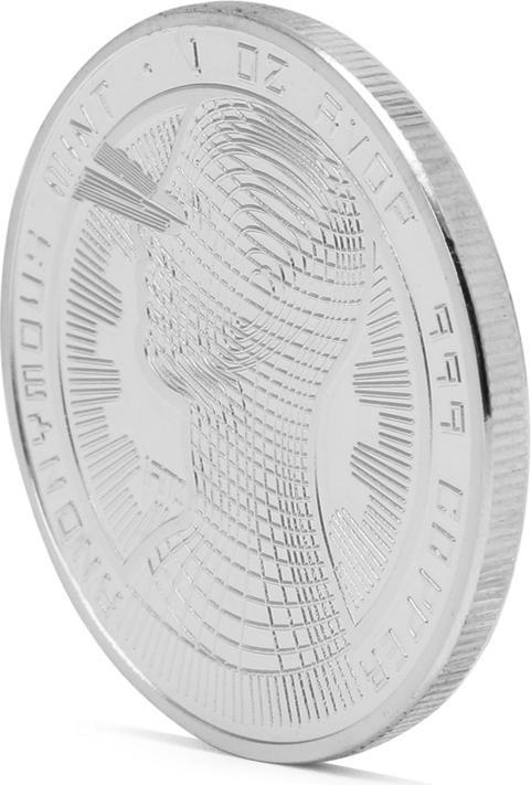 Produktbild JTI Versilberter BitCoin