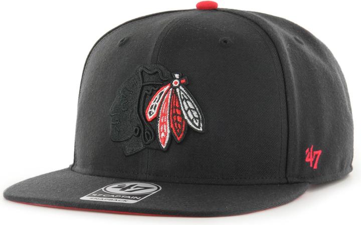 Actual product image 47 Brand Snapback Captain Cap - ELEMENT Chicago Blackhawks