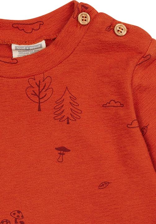 Immagine prodotto loud + proud Camicia in maglia strutturata Terracotta (74)