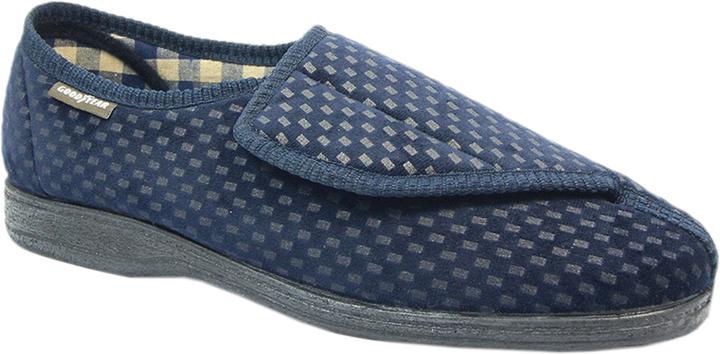 Actual product image Goodyear Columbus Ii Checked Slippers (46)