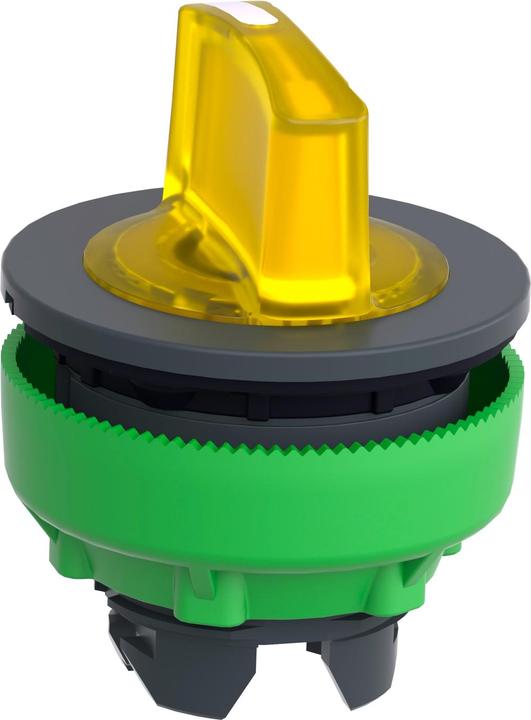 Produktbild Schneider Electric Flush Xb5 Yellow Selector Switch 3p