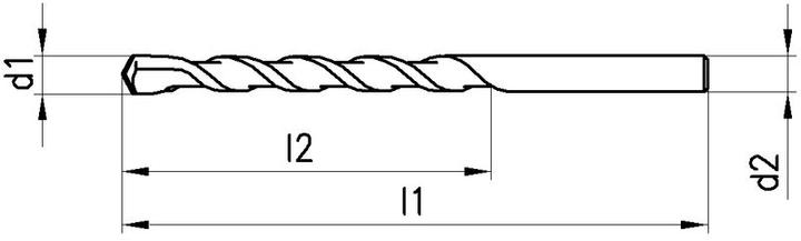 Immagine prodotto Bosch Professional Zubehör Trapano per calcestruzzo CYL-3, 5 x 50 x 85 mm, d 4,5 mm, confezione da 1 pz. (5 mm)
