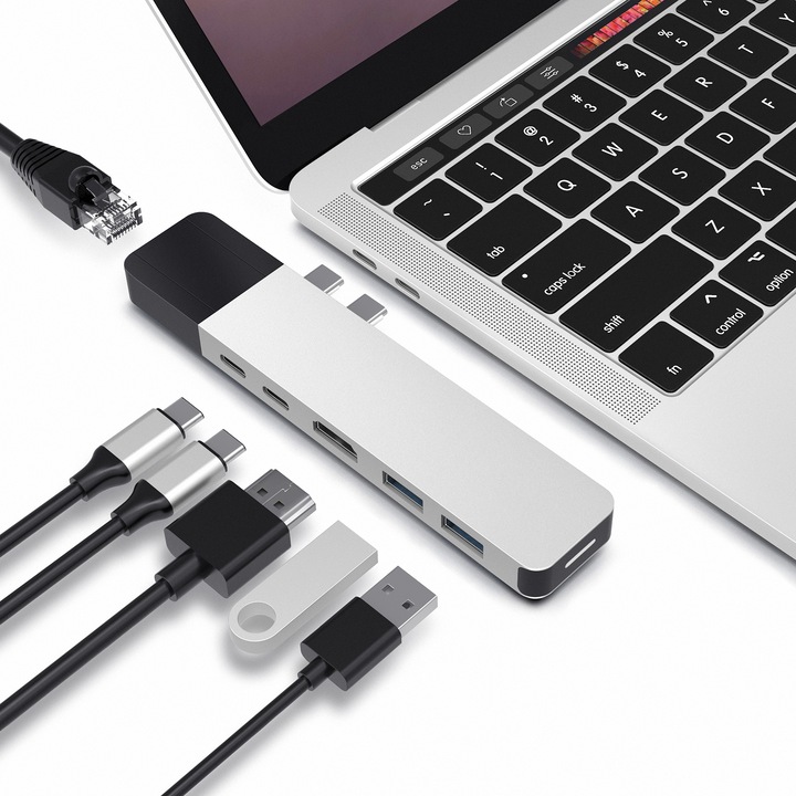 Image du produit Hyperdrive Net 6 en 2 (Thunderbolt, 2 Ports)