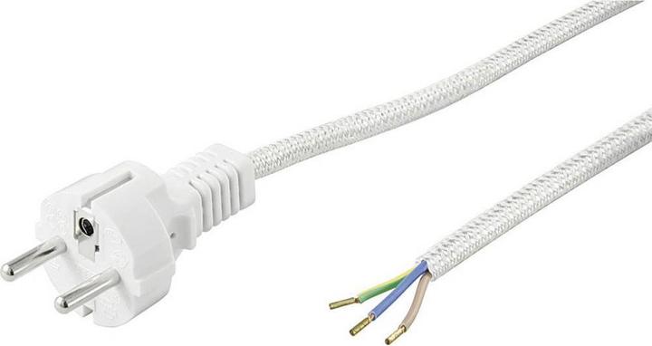 Produktbild Goobay Bügeleisen Anschlusskabel Weis (3 m)