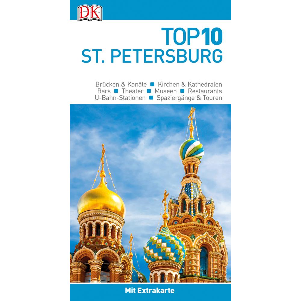 Top 10 Reiseführer St. Petersburg, Landkarte