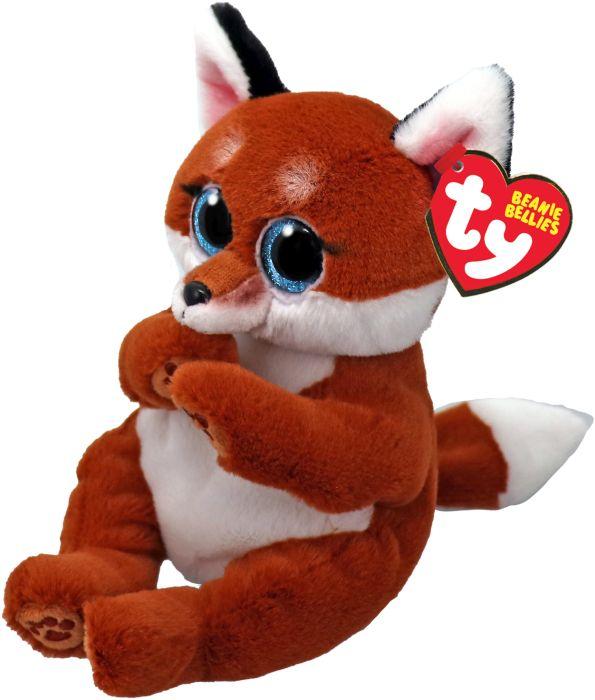 Actual product image Ty Beanie Babies Bellies Witt Fox 15cm (17 cm)
