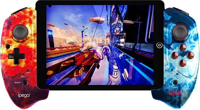 Immagine prodotto iPega PG-9083B Controller di gioco senza fili con supporto per smartphone (fiamma) (Android, Switch, iOS)